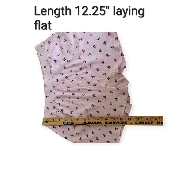 Victoria's Secret Pink Cherry Print Pointelle 100% Cotton Boxer Shorts XS NWT - Picture 11 of 16